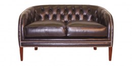 Milton - Luxusná kožená sedačka v chesterfield štýle na mieru
