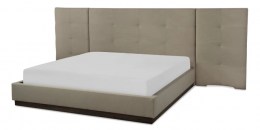 A56 - Čalúnená moderná posteľ na mieru