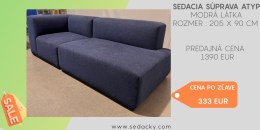 Modulárna sedačka - atyp - výpredaj