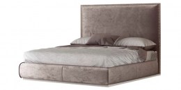 B53 - Moderná čalúnená posteľ na mieru