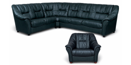 Berlin - Kožená rohová sedačka na mieru