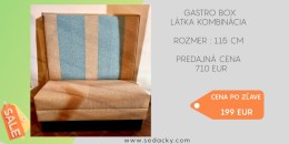 Gastro BOX - lavica - výpredaj