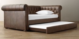 R3 - Kožená rozkladacia posteľ na mieru