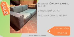 Lambel sedačka - výpredaj