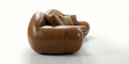 Quentin - kožená sedačka