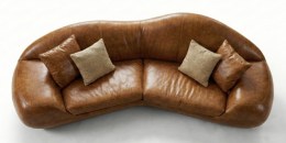 Quentin - kožená sedačka