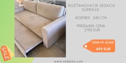 Rozťahovacia sedačka - atyp - výpredaj
